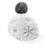 Equetech Childs Snowflake Sequin Hat Silk - White 
