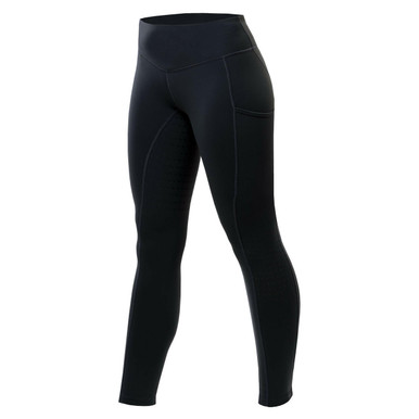 Equetech Winter Inspire Ladies Riding Tights - Black | Ladies winter ...