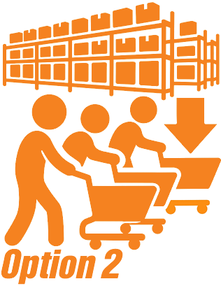 2. Several Buyers - Ideal when volume is too large for a single buyer
