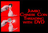 Jumbo Chinese Coin Threading w/ DVD