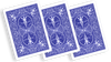Blue One Way Forcing Deck (9c)