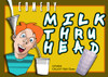 Comedy Milk Thru Head w/ Galaxy Glass