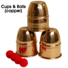 Cups & Balls (Copper) by Premium Magic - Trick