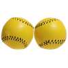 Chop Cup Balls Yellow Leather (Set of 2) by Leo Smetsers - Trick