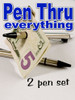 Pen through Everything SET, Shiny