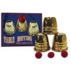 Table Hopping Cups & Balls- Gold Color