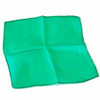 Emerald 18 inch Colored Silks- Professional Grade (12 Pack)