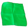 Green 18 inch Colored Silks- Professional Grade (12 Pack)