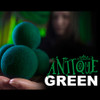 ANTIQUE GREEN SPONGE BALLS