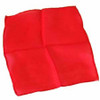 Red 6 inch Colored Silks- Professional Grade (12 Pack)