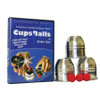 Cups & Balls Magic Training Combo With Aluminum Cups & Balls