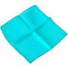Turquoise 9 inch Colored Silks- Professional Grade (12 Pack)