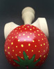 Hand Painted Kendama - Strawberry  By Big Guy's Magic