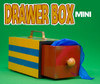 Drawer Box,  Yellow & Blue