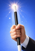Professional 14" Rising Wand By Big Guy's Magic