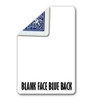 Blank Face, Bike Poker - Blue