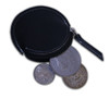 Coin Pouch, Round w/ Zipper