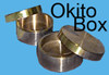 Okito Coin Box - Brass
