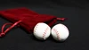 Strong Chop Cup Balls White Leather (Set of 2) by Leo Smetsers - Trick