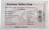 FORTUNE TELLING FISH (144 PCS.)