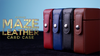 MAZE Leather Card Case (Blue) by Bond Lee - Trick