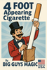 Appearing Cigarette  Pole - 4 Foot by Big Guys Magic.