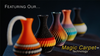 The American Prayer Vase Genie Bottle BLACK MAMBA by Big Guy's Magic- Trick