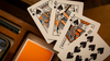 Lounge Edition in Hangar (Orange)  by Jetsetter Playing Cards