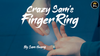 Hanson Chien Presents Crazy Sam's Finger Ring SILVER / LARGE (Gimmick and Online Instructions) by Sam Huang - Trick