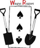 Missing Spade, Round - By Wayne Rogers 