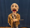 Old man figure puppet BY ﻿(MAT) Mary Ann Taylor  USED LIKE NEW CONDITION