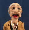 Old man figure puppet BY ﻿(MAT) Mary Ann Taylor  USED LIKE NEW CONDITION