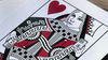 Gold Foil Monogram Playing Cards