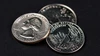 Triad Coins (Quarter) by Joshua Jay and Vanishing Inc.