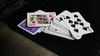Mini Bicycle Cards (Purple)