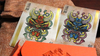 RONIN (Diamond Clan Edition Orange) Playing Cards by Kings Wild Project