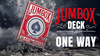 Jumbox One Way Deck (Red) by Magic Dream
