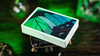 Emerald Green Morpho Playing Cards by TCC Fashion
