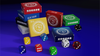 Regular Dice Set (9 Normal Dice) by IARVEL Magic (White)