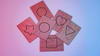 ISYC RFID Wooden Symbol Slates(6 cards) by T-Tech