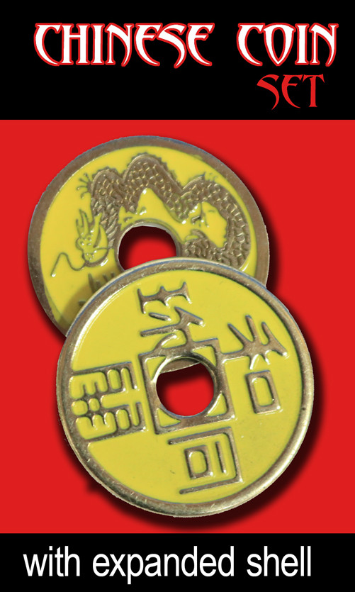 Expanded Chinese Shell w/Coin - Yellow