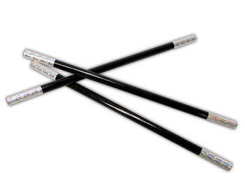 Wand - Lucite - Black - Ickle Pickle