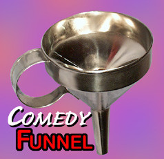 Comedy Funnel, Aluminum - Boxed