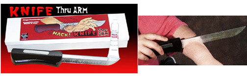 Knife Through Arm - MAK Boxed