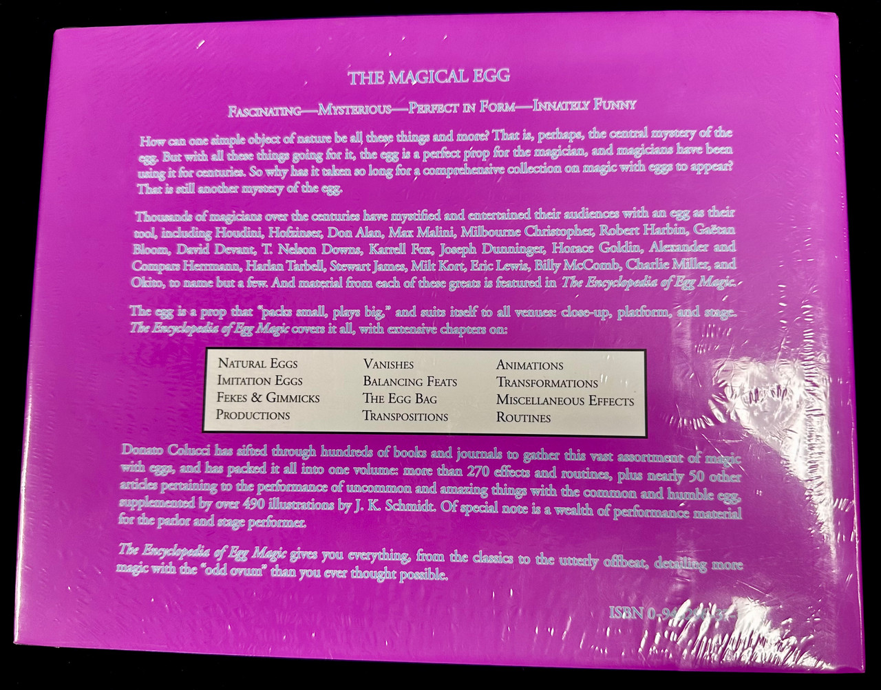 Encyclopedia of Egg Magic by Donato Colucci - Book