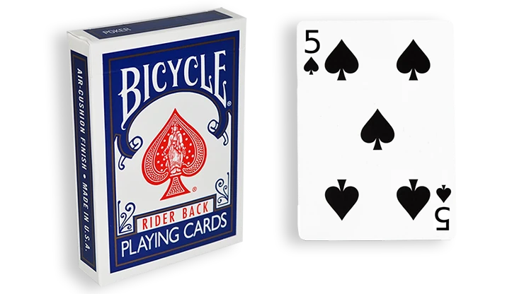 Blue One Way Forcing Deck (5s)