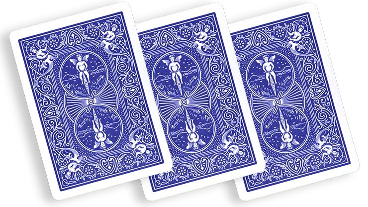 Blue One Way Forcing Deck (5s)