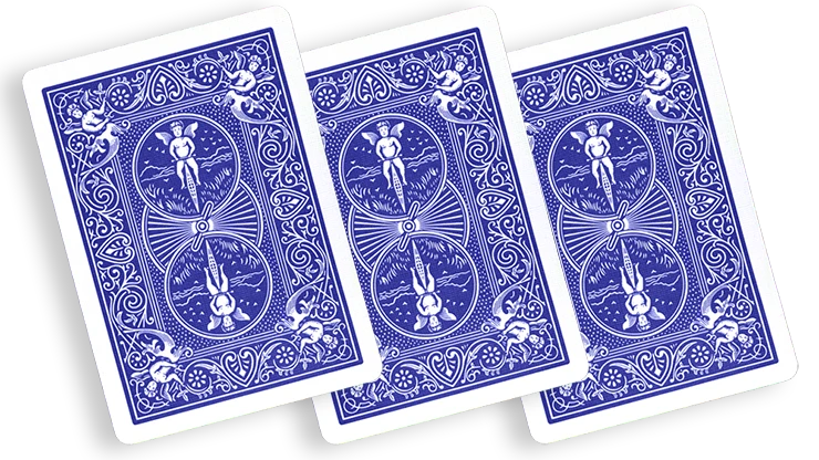 Blue One Way Forcing Deck (9s)