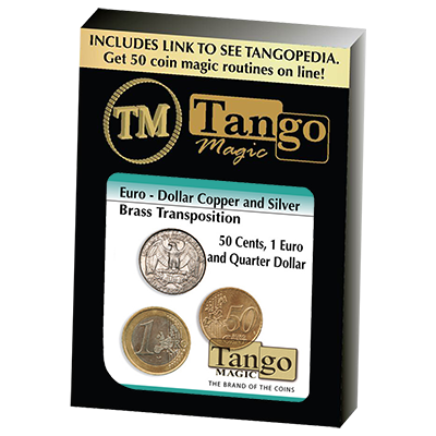 Euro-Dollar Silver/Copper/Brass Transposition (ED005) by Tango- Trick