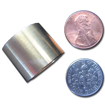 Dime and Penny Size Bang Ring